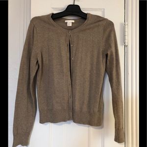 Dark beige cardigan